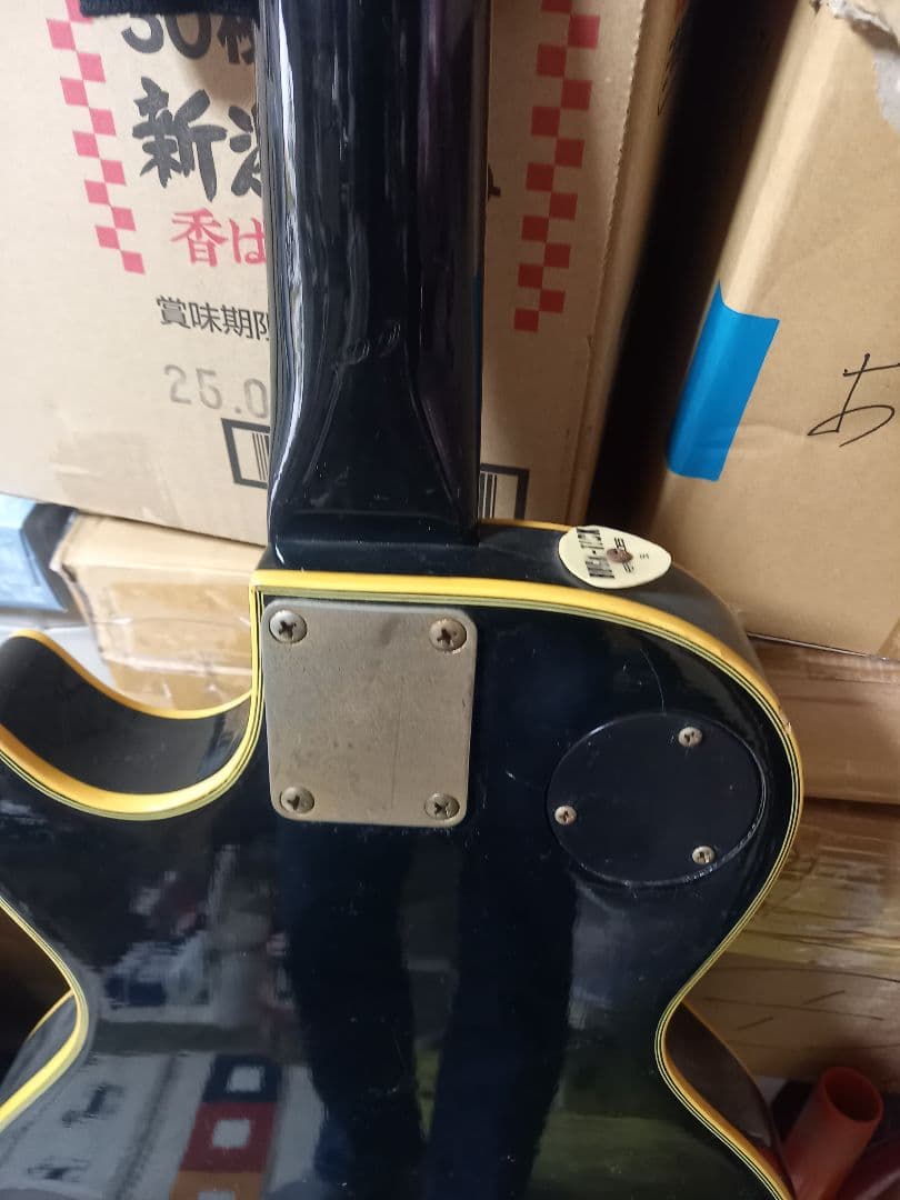 エレキギター ブラック 22フレット ハムバッカー