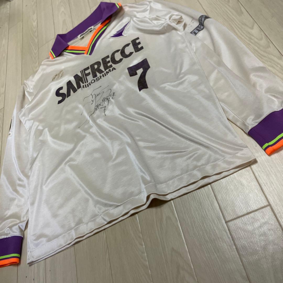 サンフレッチェ広島 長袖 ユニフォーム 森保一サイン入り レトロヴィンテージ