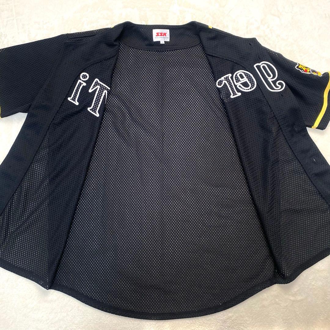 阪神タイガース SSK✨レアカラー ブラック✨応援ユニフォーム グッズ 観戦 L