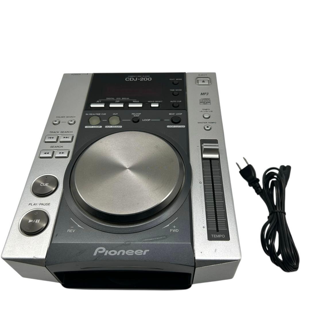 Pioneer CDJ-200 MP3対応 DJ機材