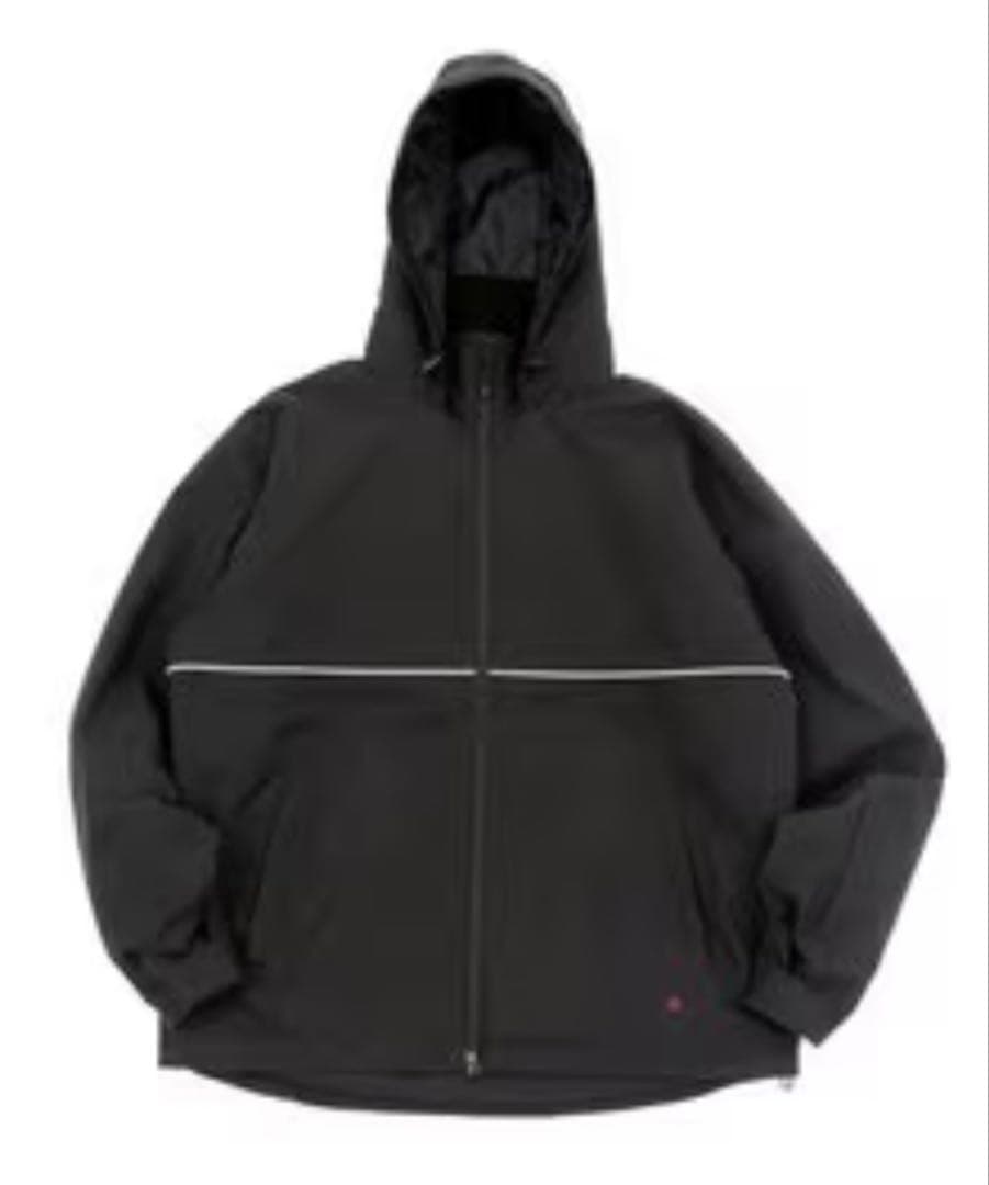 CHUR ピーチスキン無地ジャケット ブラック　新品タグ付き