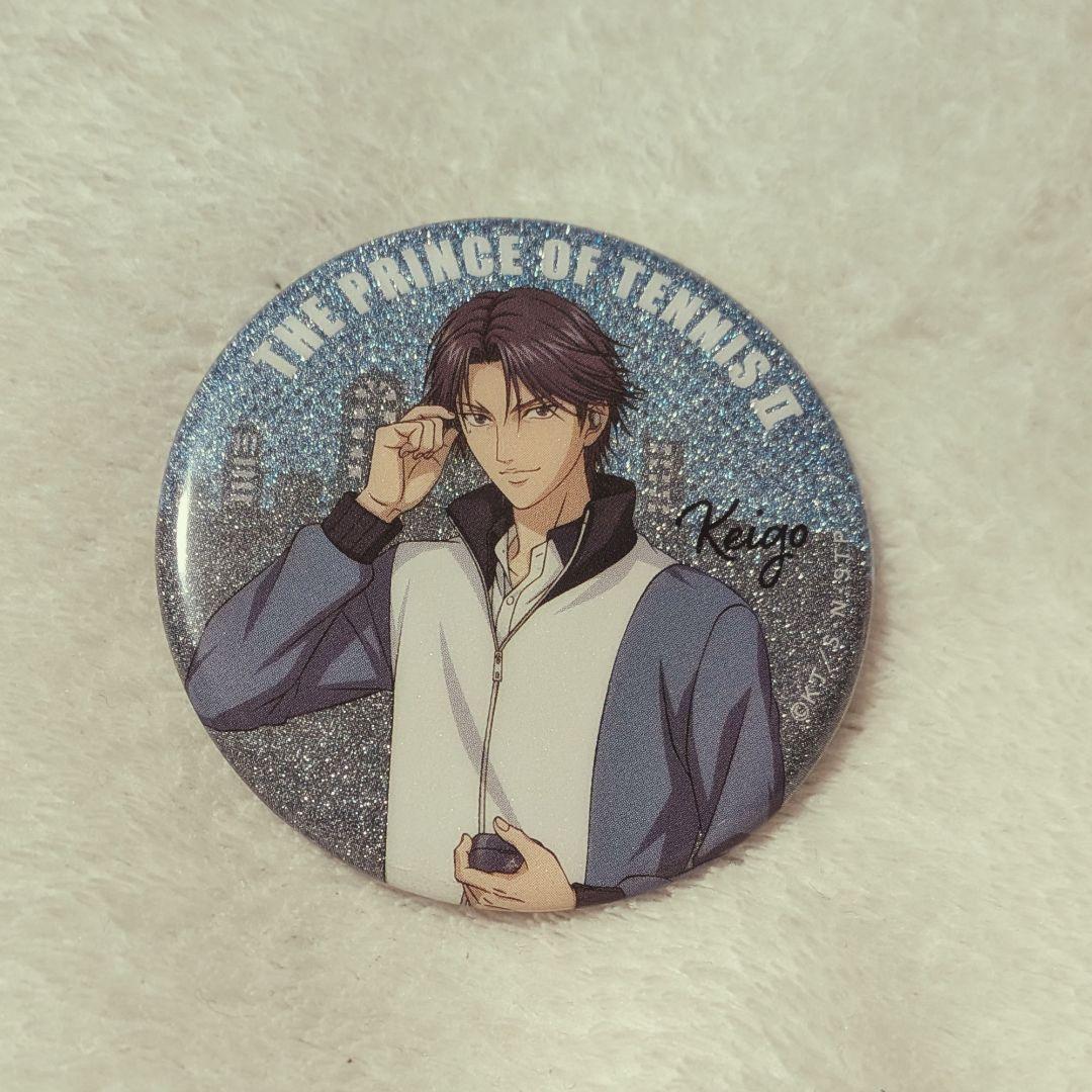 新テニスの王子様 跡部景吾 缶バッジ グリッター イヤホンコラボ