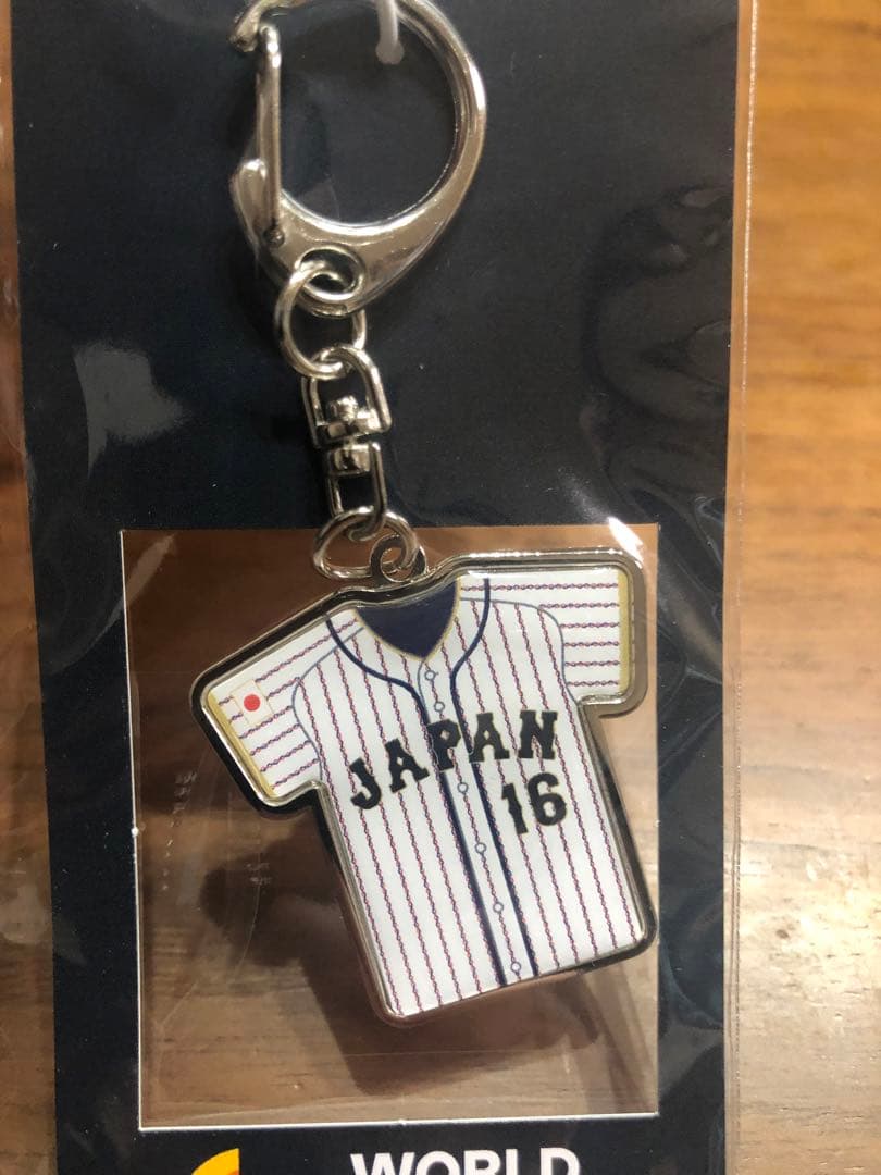 ＷＢＣ　大谷　ホームユニフォームキーホルダー