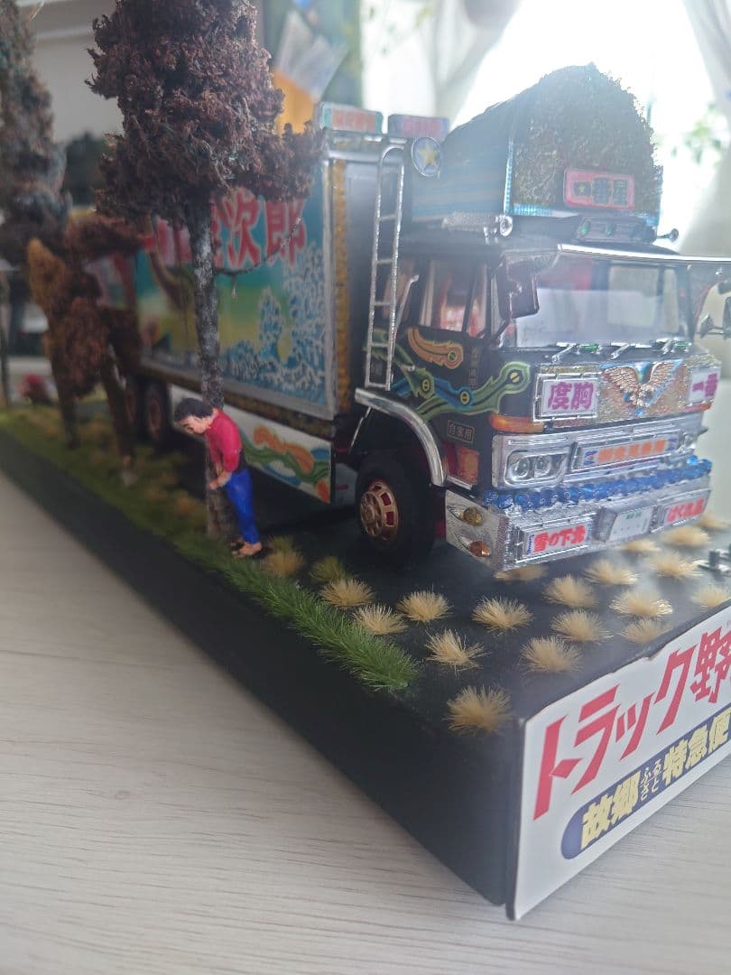 トラック野郎模型ジオラマ