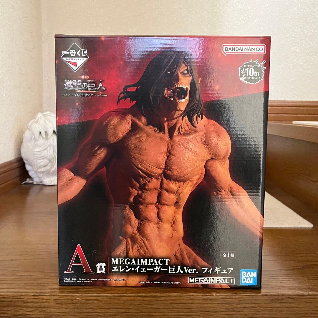 進撃の巨人 一番くじ A賞 エレン・イェーガー 巨人Ver. フィギュア 正規品