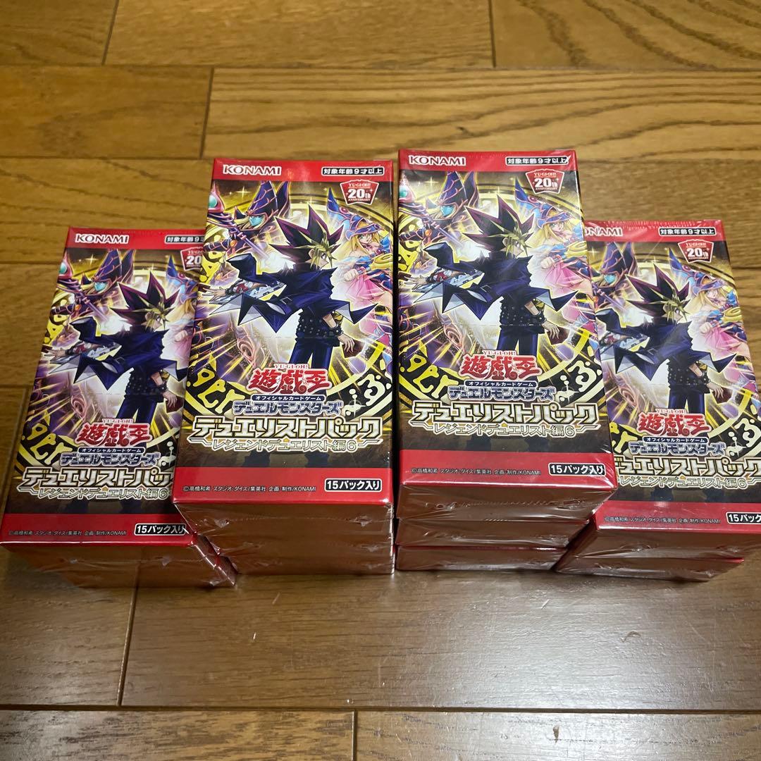 遊戯王　デュエリストパック　レジェンドデュエリスト編6 10BOX シュリンク付