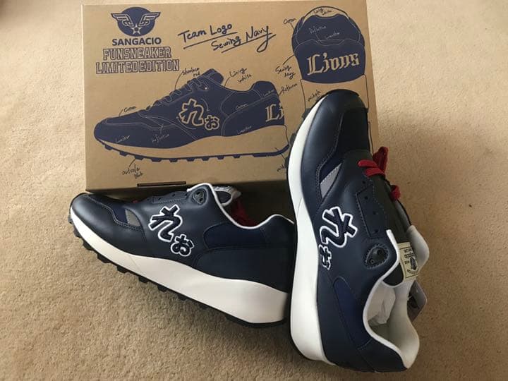 Sangacio 西武ライオンズロゴ入りスニーカー