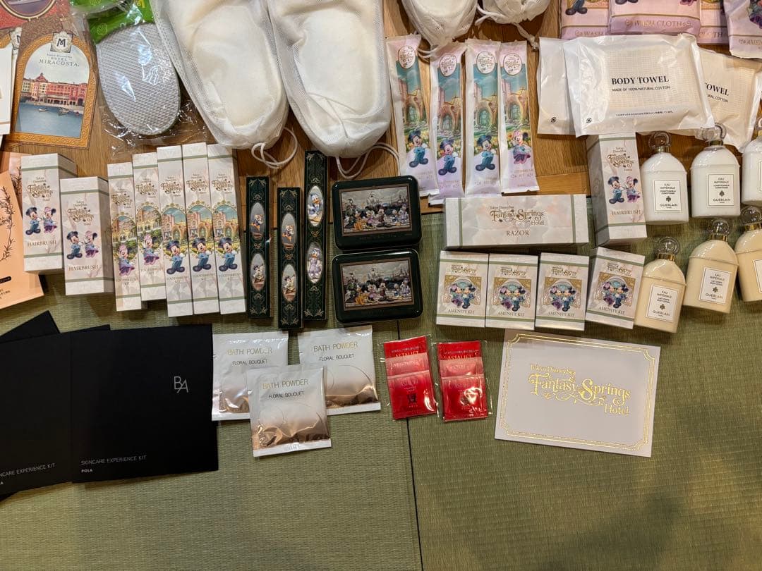 ディズニーホテル アメニティ まとめ売り ファンタジースプリングスホテル 試供品