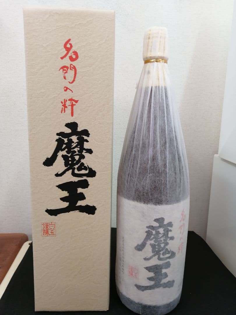 即購入可能⭐焼酎魔王 1800ml 専用箱入り　白玉醸造　鹿児島