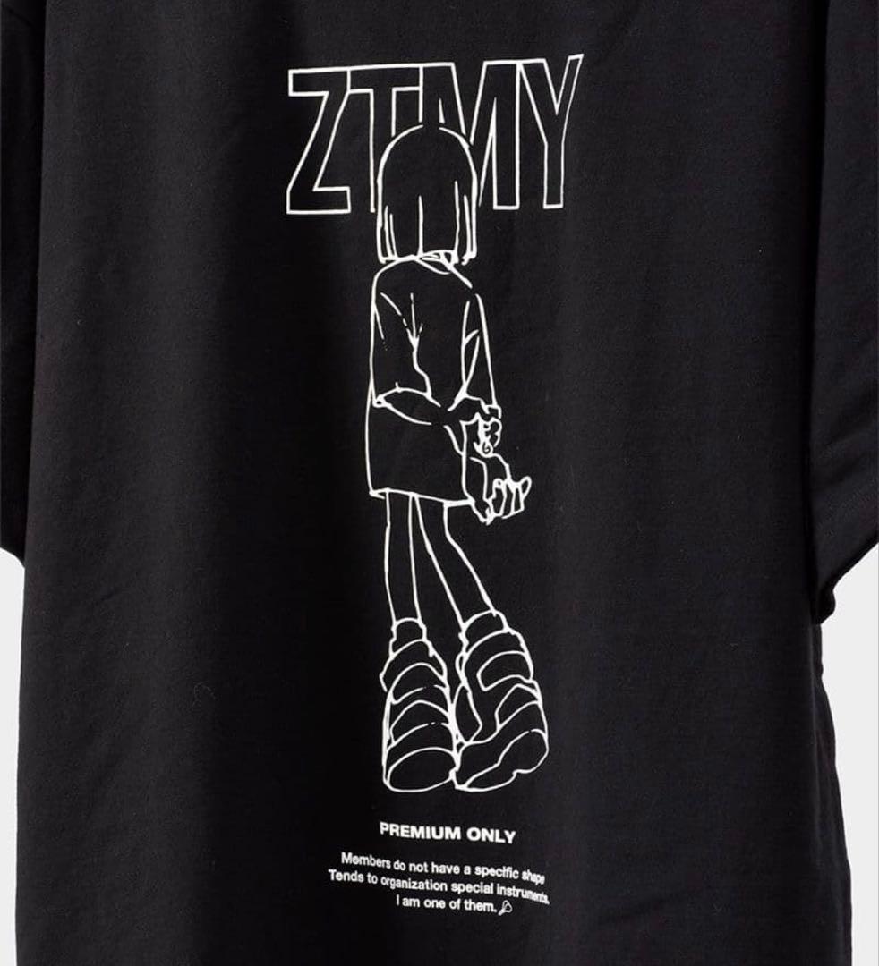 ずとまよ ニラちゃんTシャツ ブラック L