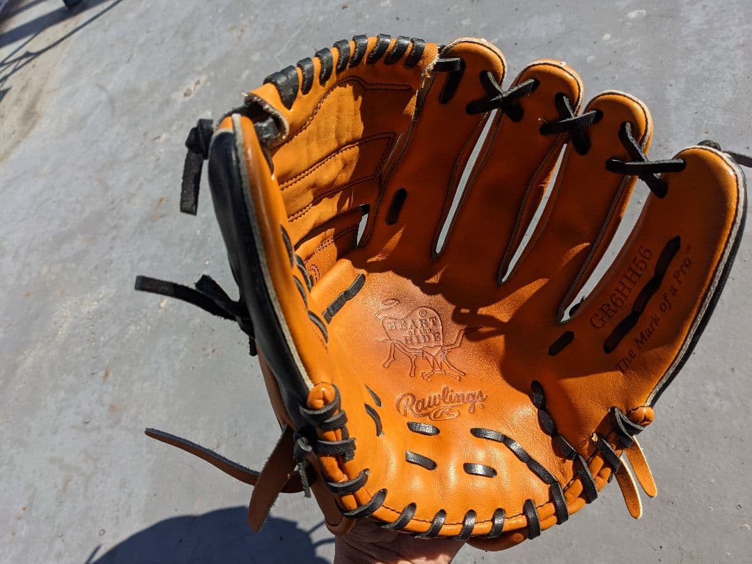 ローリングス　投手用　軟式用　大谷カラー　ドジャース