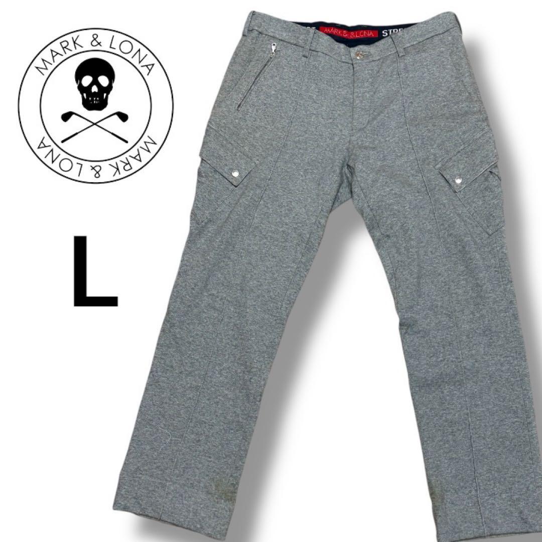 MARK&LONAマークアンドロナ　ゴルフ用スウェット　パンツL メンズ