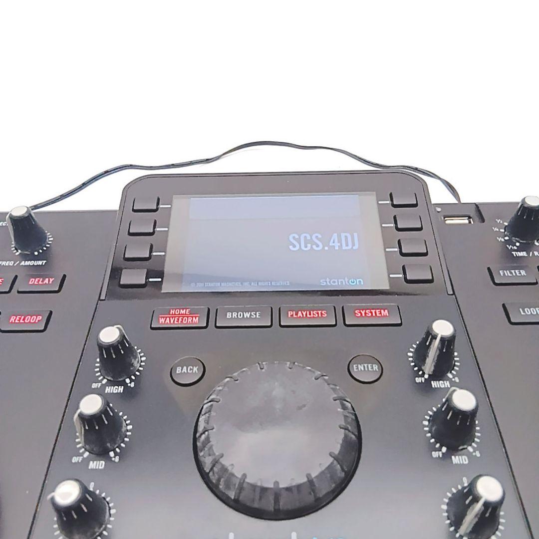 Stanton スタントン SCS.4DJ DJコントローラー 音出し確認
