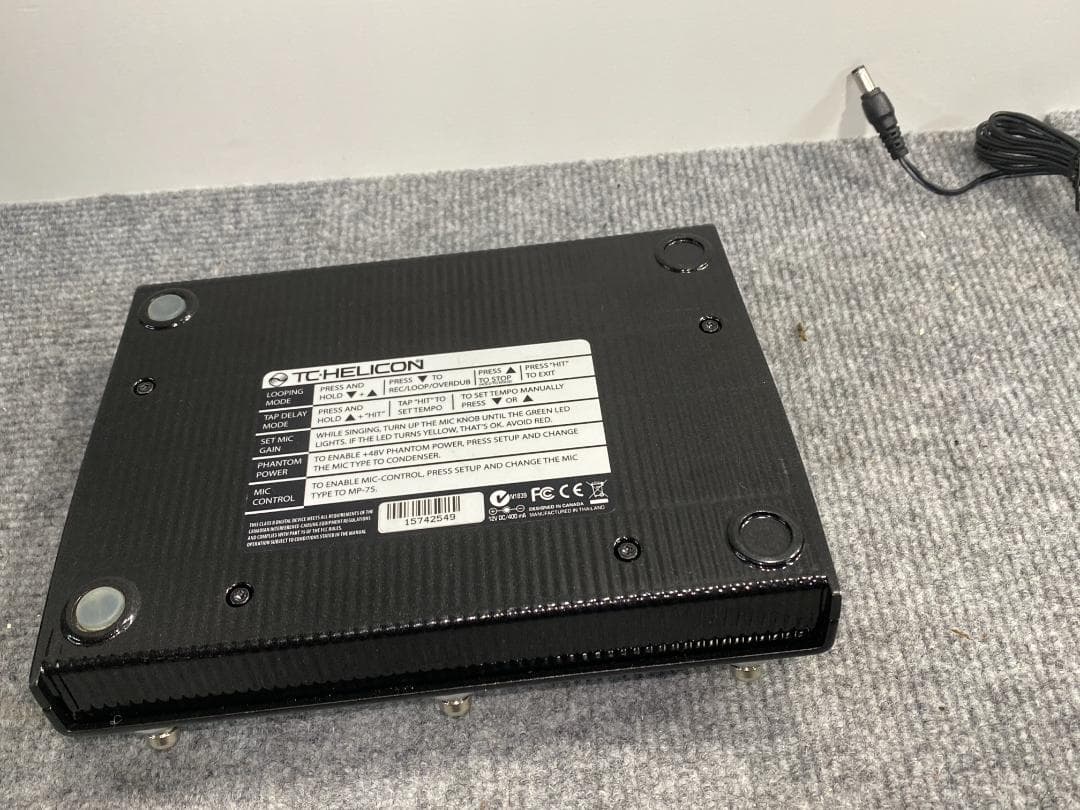 TC HELICON VOICELIVE PLAY acoustic ボーカル