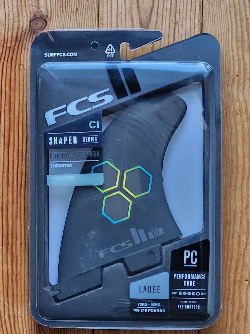 ＜新品・送料込み＞ FCSⅡ CI チャンネルアイランズ トライフィン黒 L