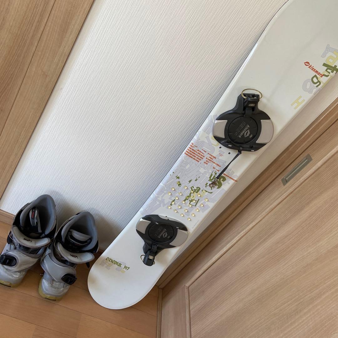 kissmark スノーボード&ブーツのセット