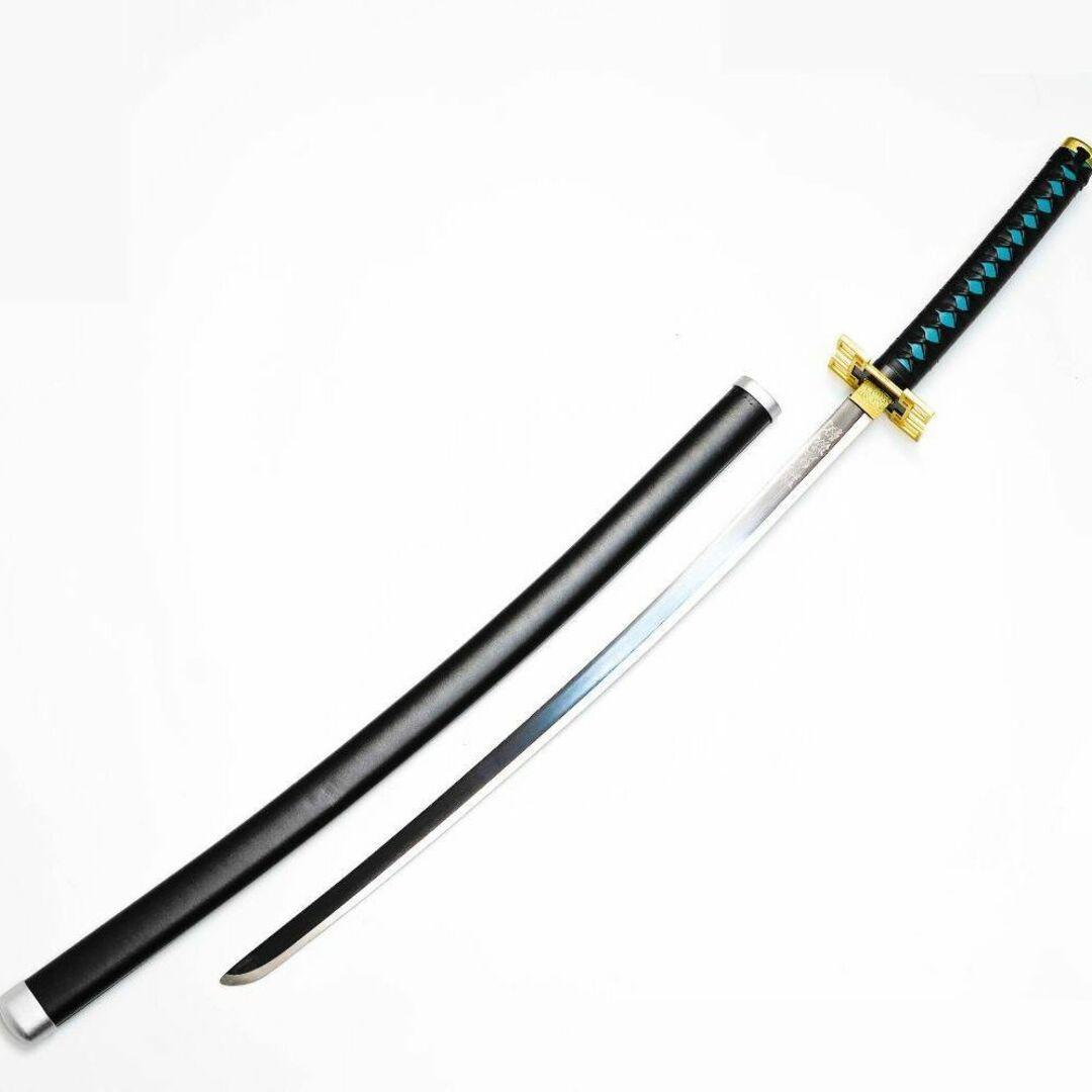 時透無一郎　コスプレ 武器 刀 剣 日輪刀 　金属製１０３ｃｍ【訳あり】