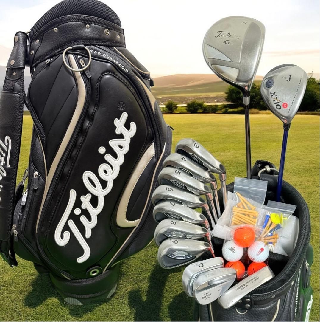 タイトリスト キャロウェイ 初心者 メンズ ゴルフクラブセット フルセット 一式