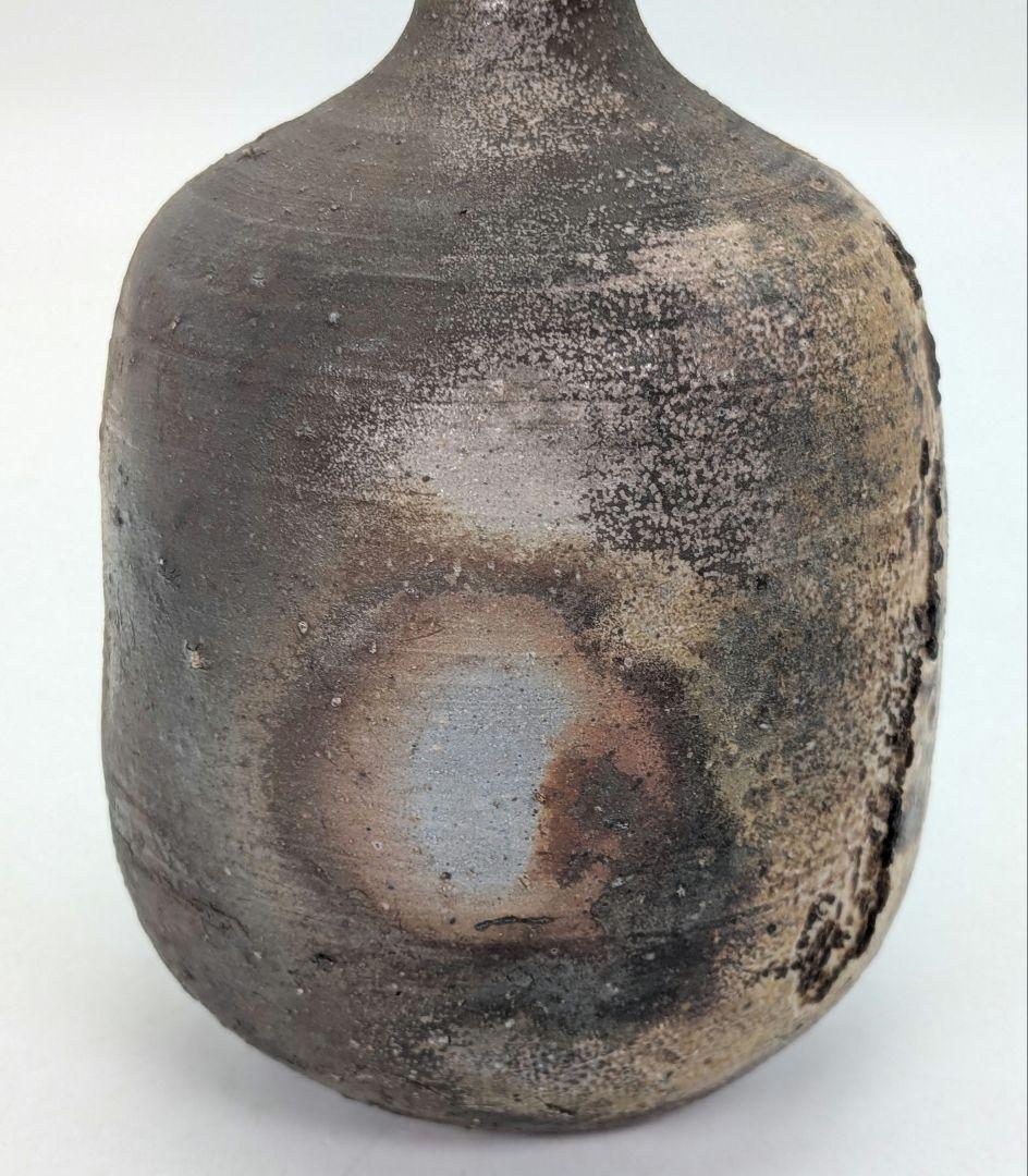 岡山県重要無形文化財 山本出 備前焼 徳利 共箱共布栞 とっくり 酒器 食器