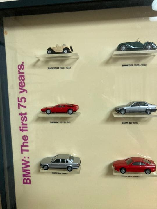 ミニカーパネル、希少、非売品