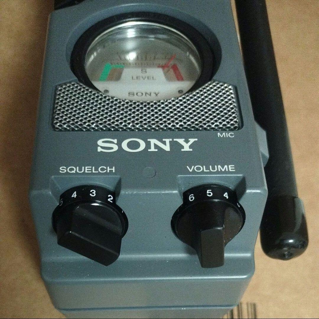 SONY ICB-87H トランシーバー 使用少·極美品 市民ラジオ合法CB無線