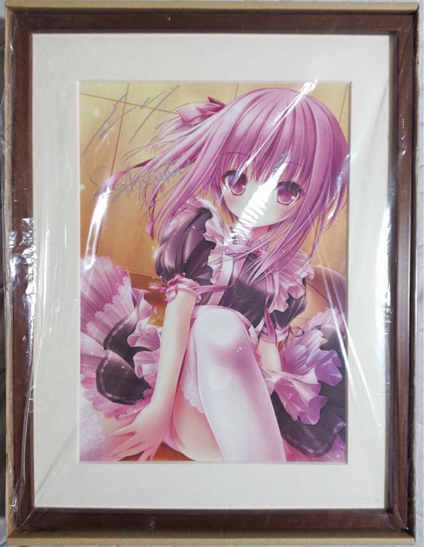 ロウきゅーぶ 湊智花 限定 複製原画 てぃんくる・蒼山サグ 直筆サイン入り