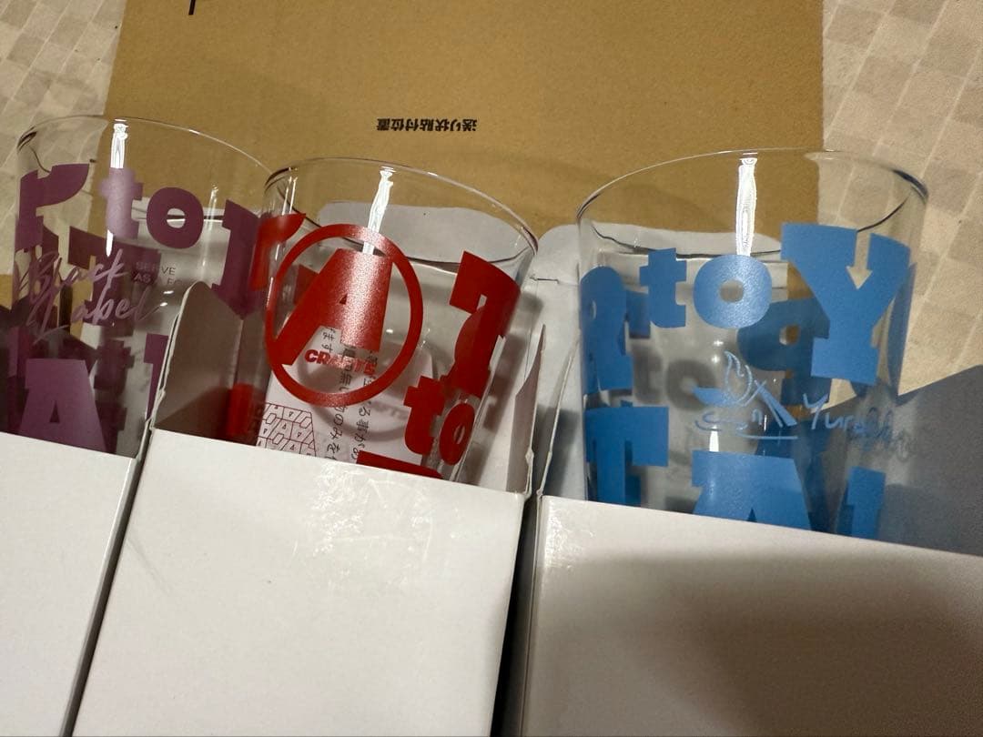 TARP TO TARP glassセット3点