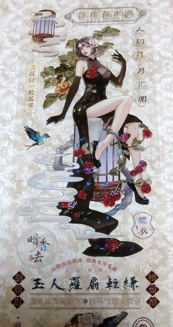 ✩再販✩J1144＃丽姝婉语(贝壳光)shine切り売り海外人物マステ