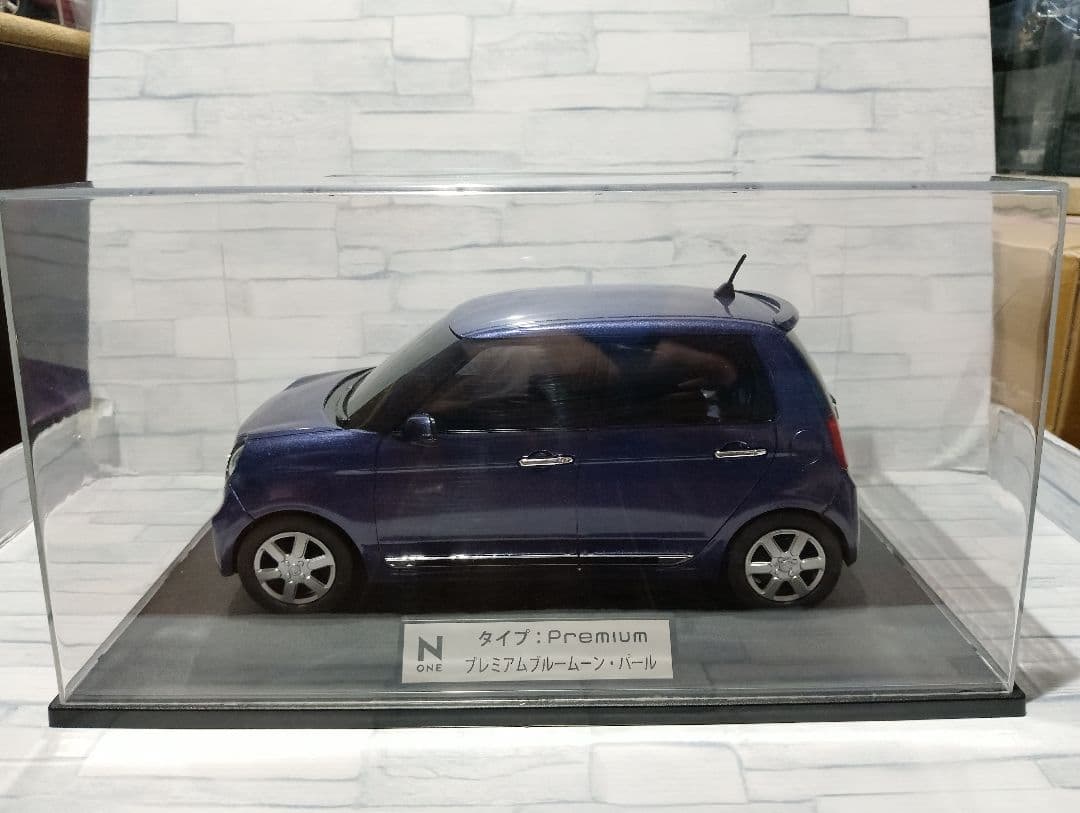 1/12 ホンダ N-one カラーサンプル　ミニカー　プレミアムブルームーン