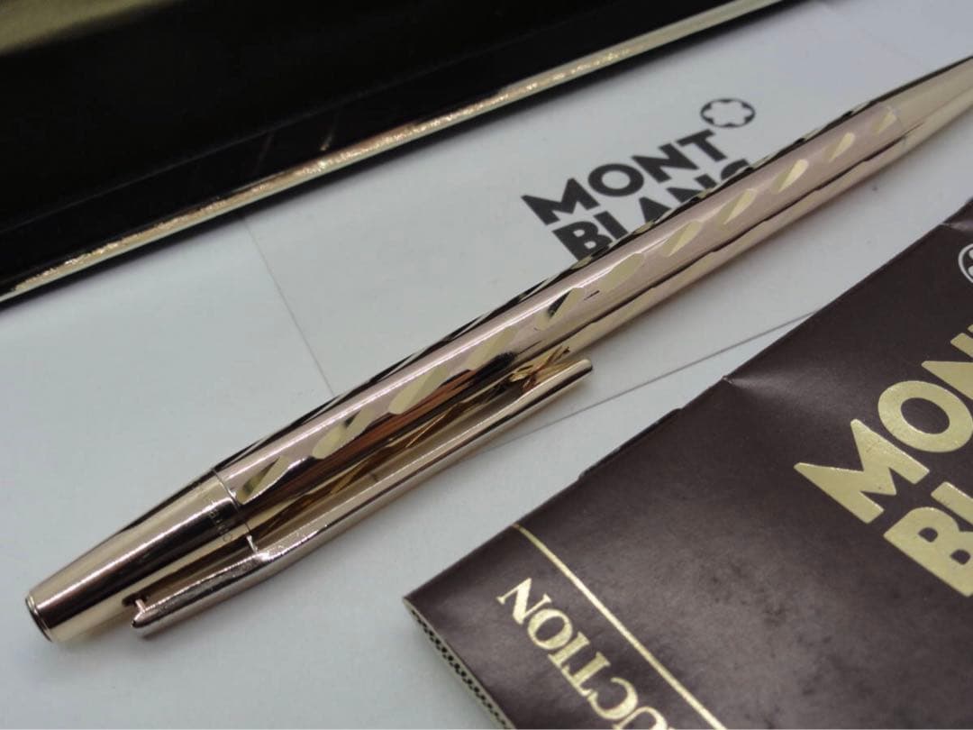 ⭐️金運上昇アイテム⭐️モンブラン限定品⭐️幻の特別彫金モデル⭐️ノブレス1900番台⭐️