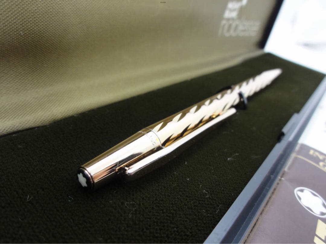 ⭐️金運上昇アイテム⭐️モンブラン限定品⭐️幻の特別彫金モデル⭐️ノブレス1900番台⭐️