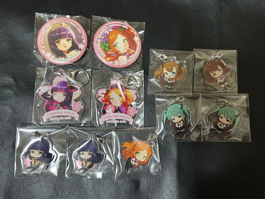 あんガル　月永るか　アクキー　缶バッジ　カフェ　セット