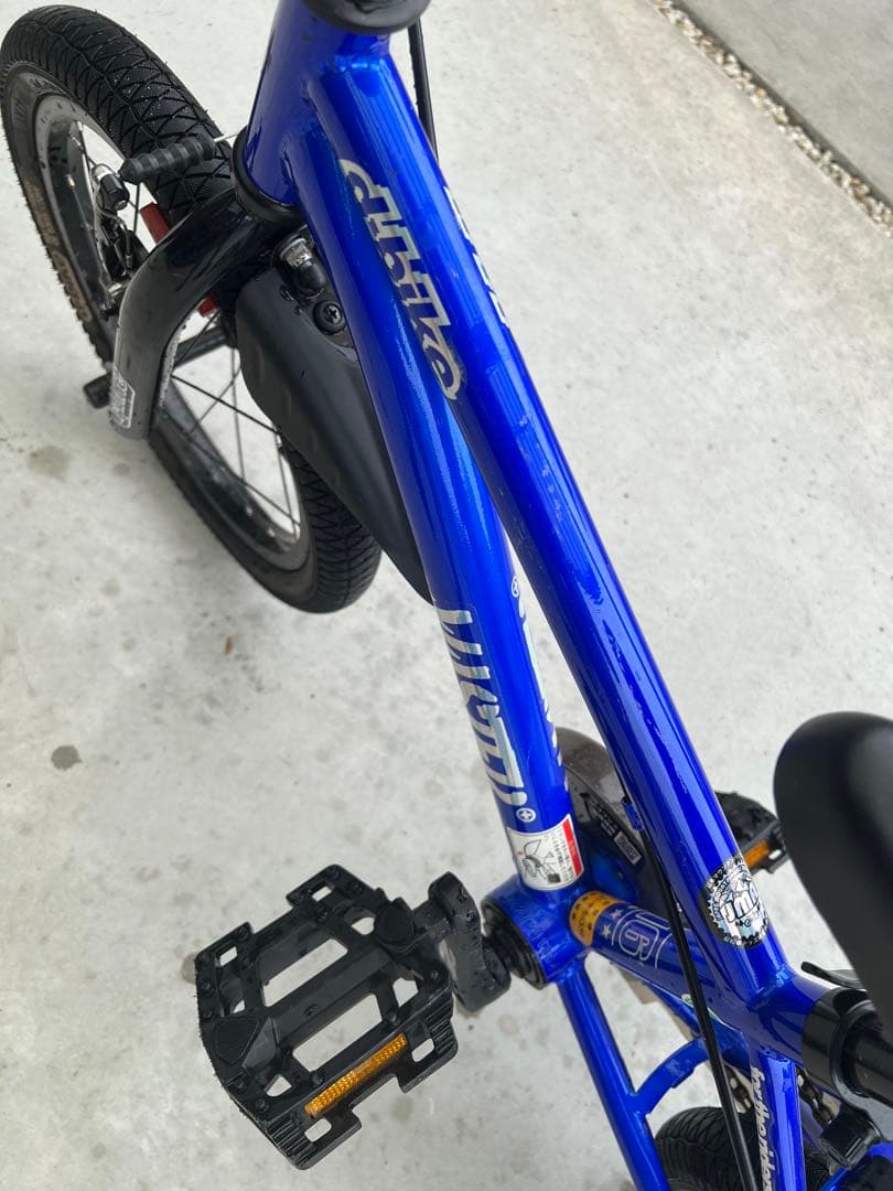 自転車　16インチ　d-bike MASTER＋　ブルー