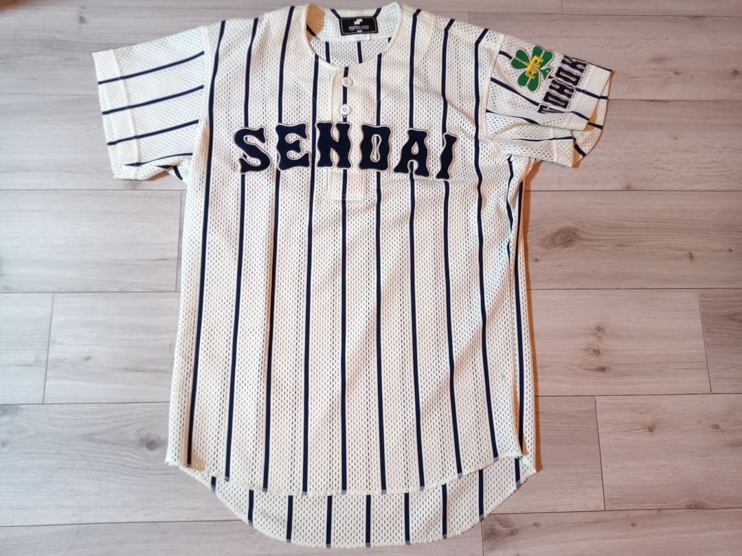 仙台大学 野球部 公式戦用 ユニフォーム 大学野球 背番号19 仙台六大学野球