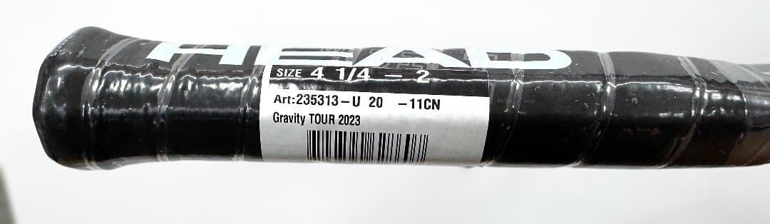 HEAD 2023AUXETIC GRAVITY TOUR GRIP2 新品②