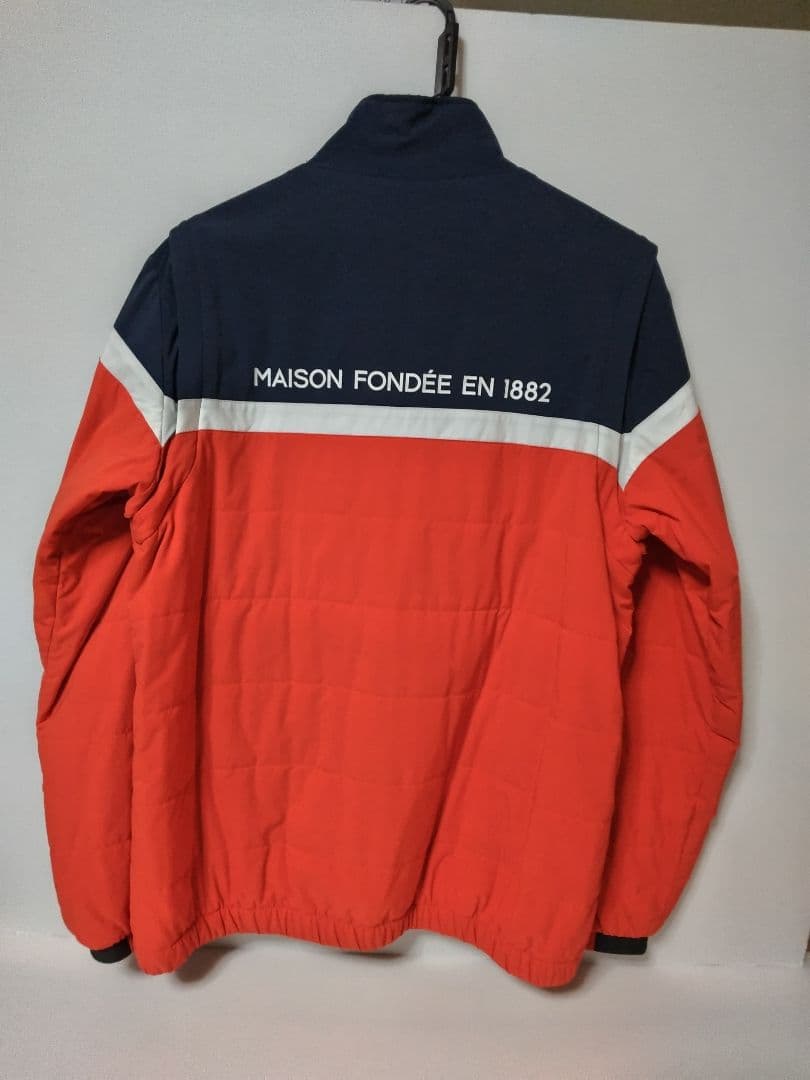 ルコックスポルティフゴルフ 2ウェイ ジャケット 赤/紺