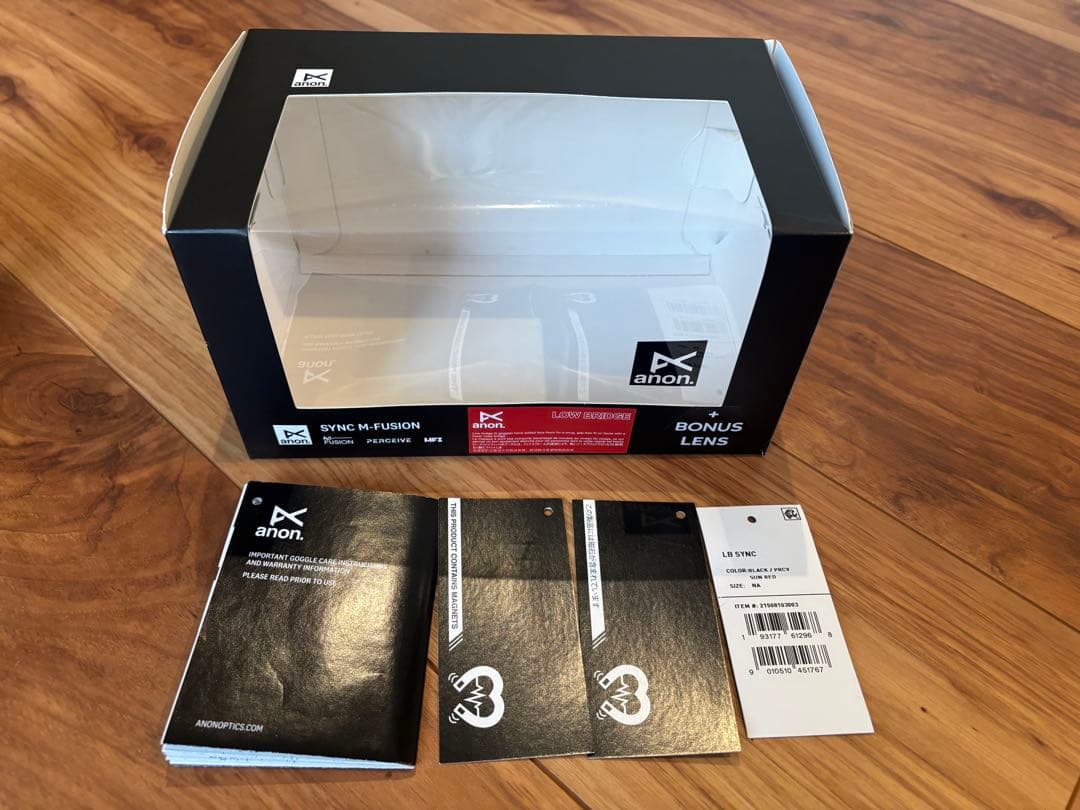 ANON シンク ローブリッジフィット ゴーグル + ボーナスレンズ