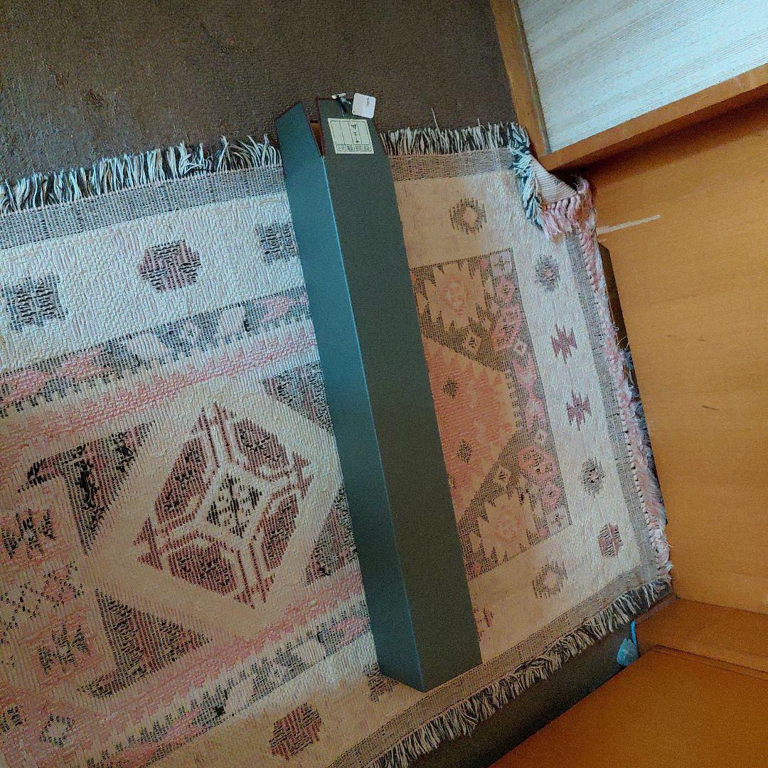 仏教人物 掛軸 青地 金装飾