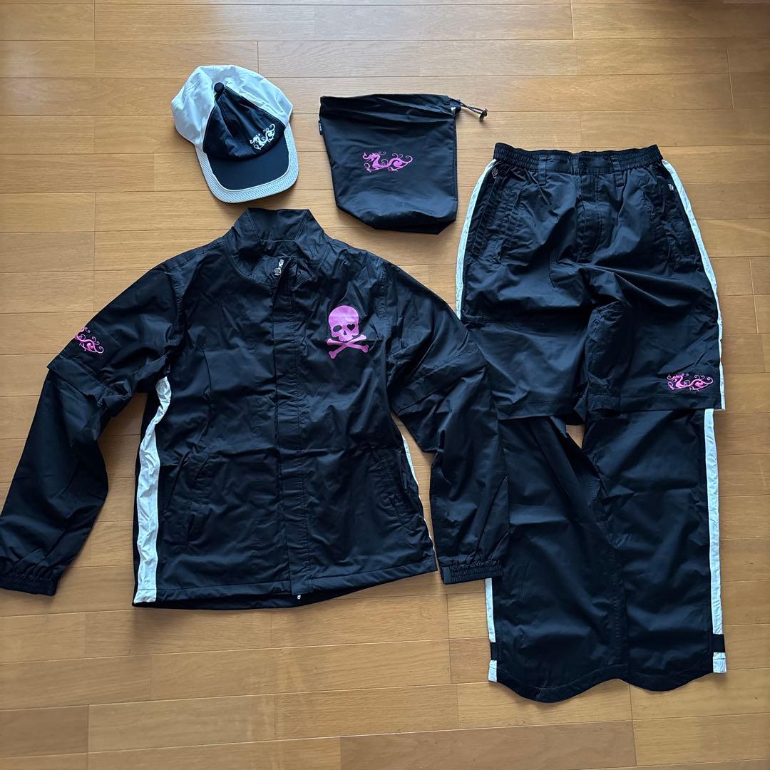 ダンスウィズドラゴン　ゴルフ　レディース レインウェア