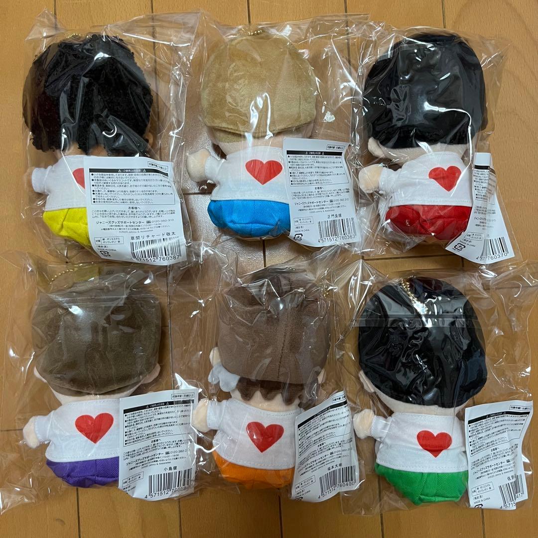 あけおめ ちびぬい Aぇ!group 6体 第一弾 グッズ 関ジュ はぴぬい