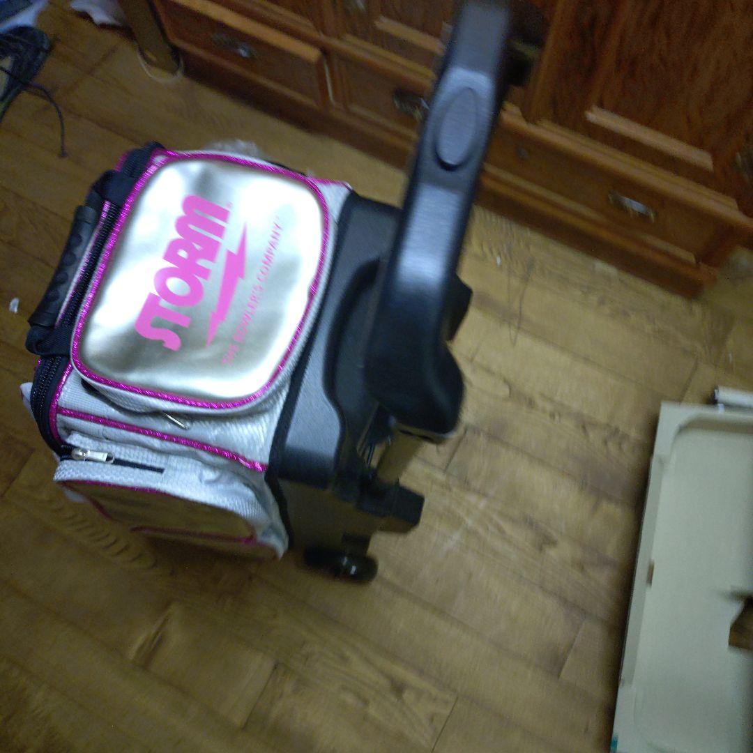 最終価格ストームの3個入りバック シルバー/ピンク