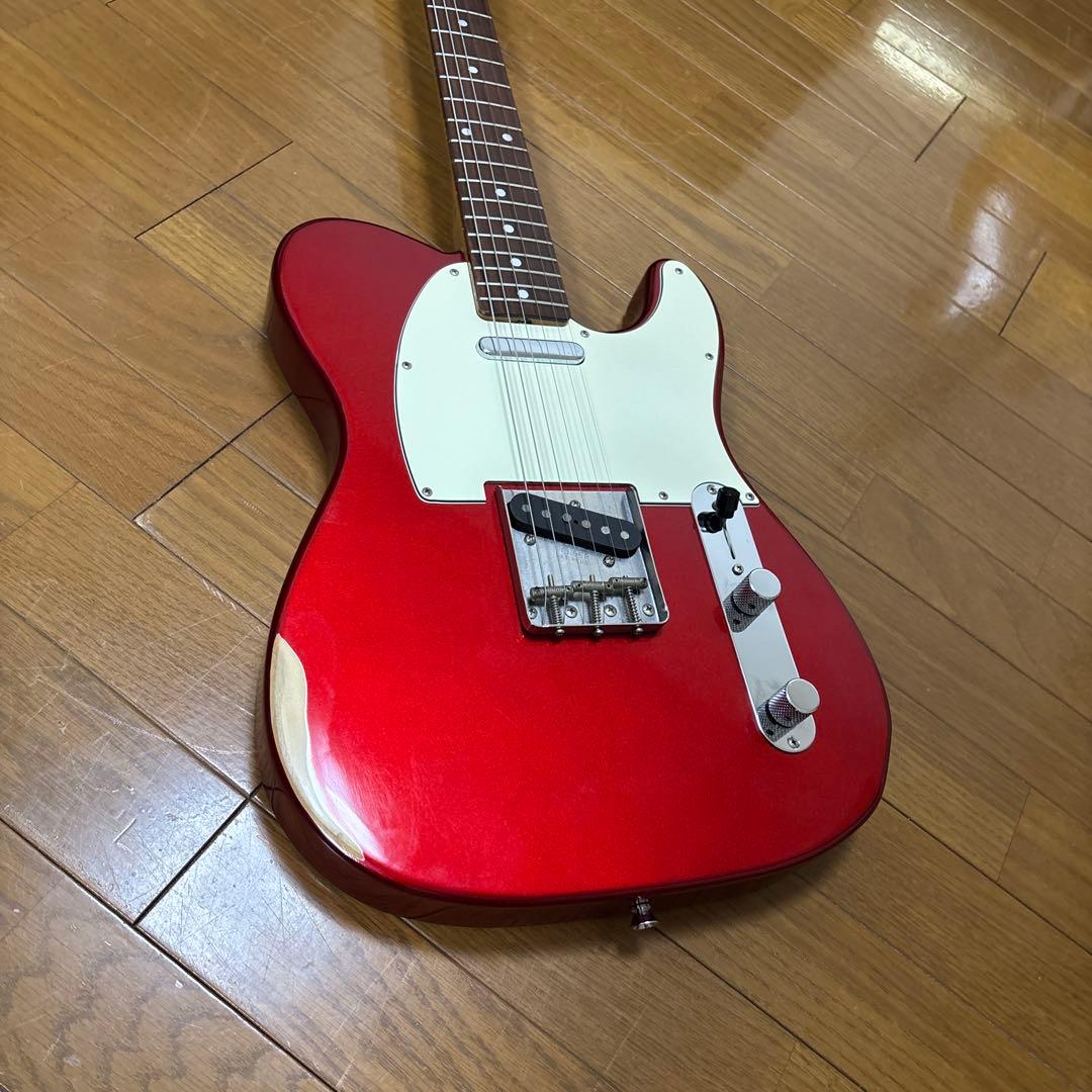 ボディのみフェンダー　ジャパン　キャンディ　アップル　レッド テレキャスター