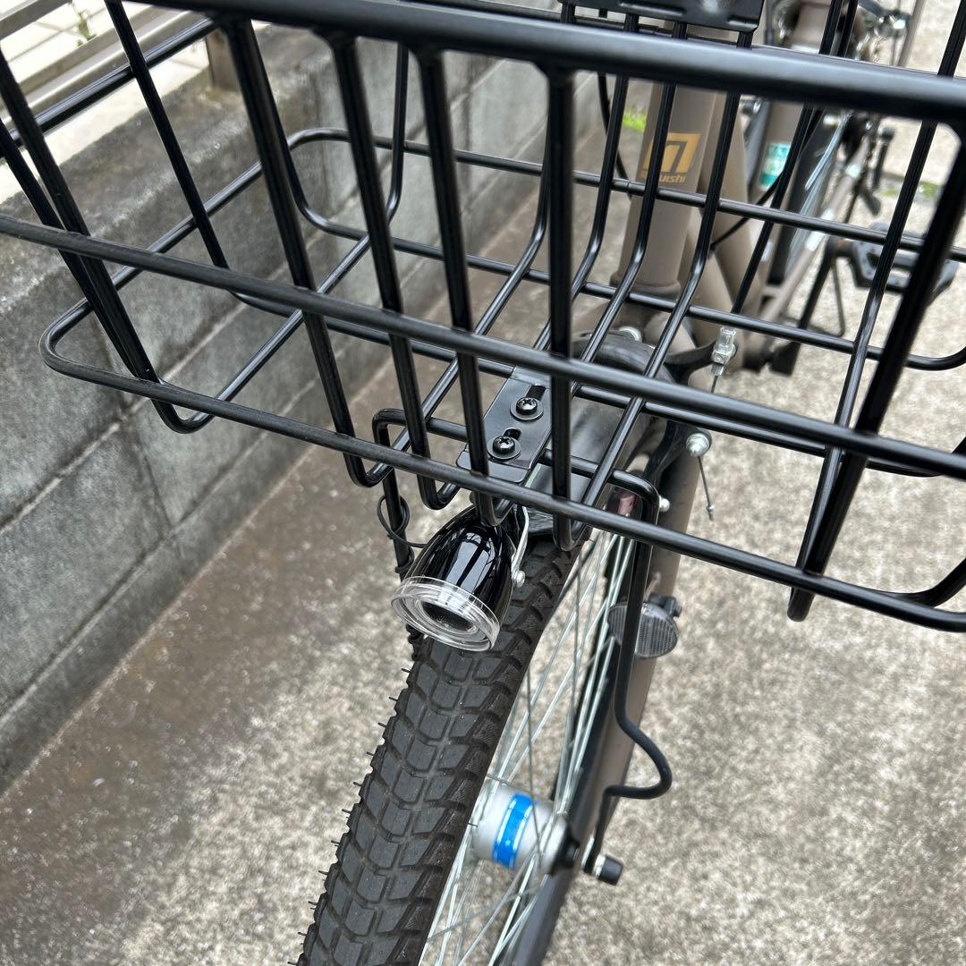 【使用期間11ヶ月】26インチ6段ギア付自転車 マットミリタリー埼玉県新座市引取