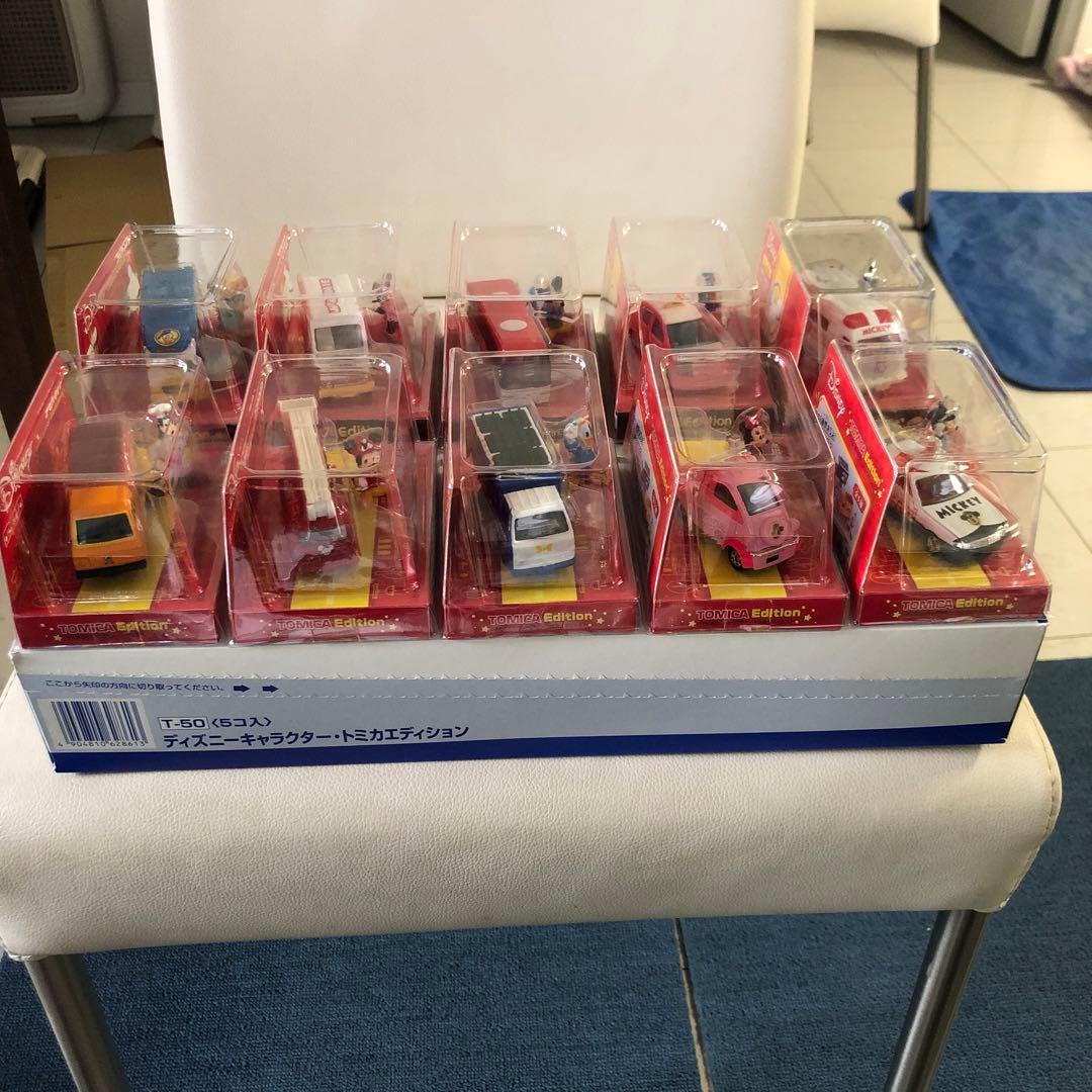 TOMY ディズニーキャラクター ・トミカエディション第1弾&第2弾　計10台