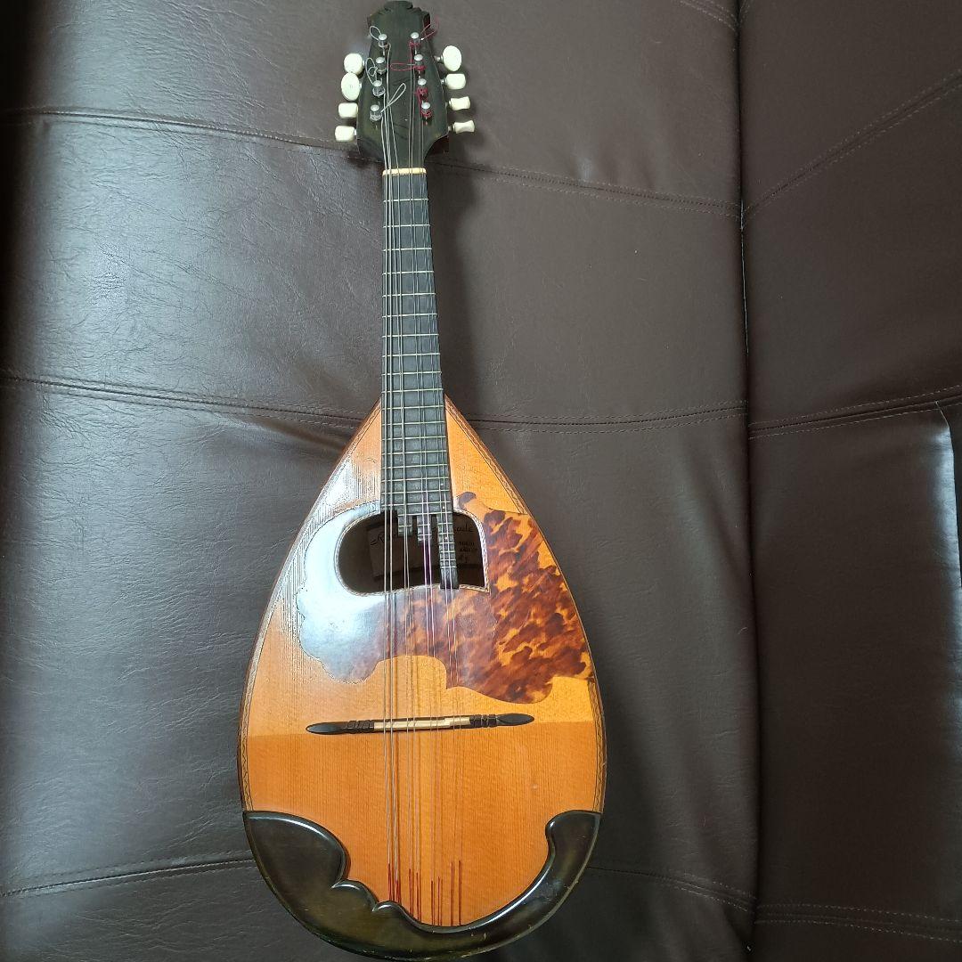 takiyanoshimizu1969年製　中出六太郎　　木製マンドリン