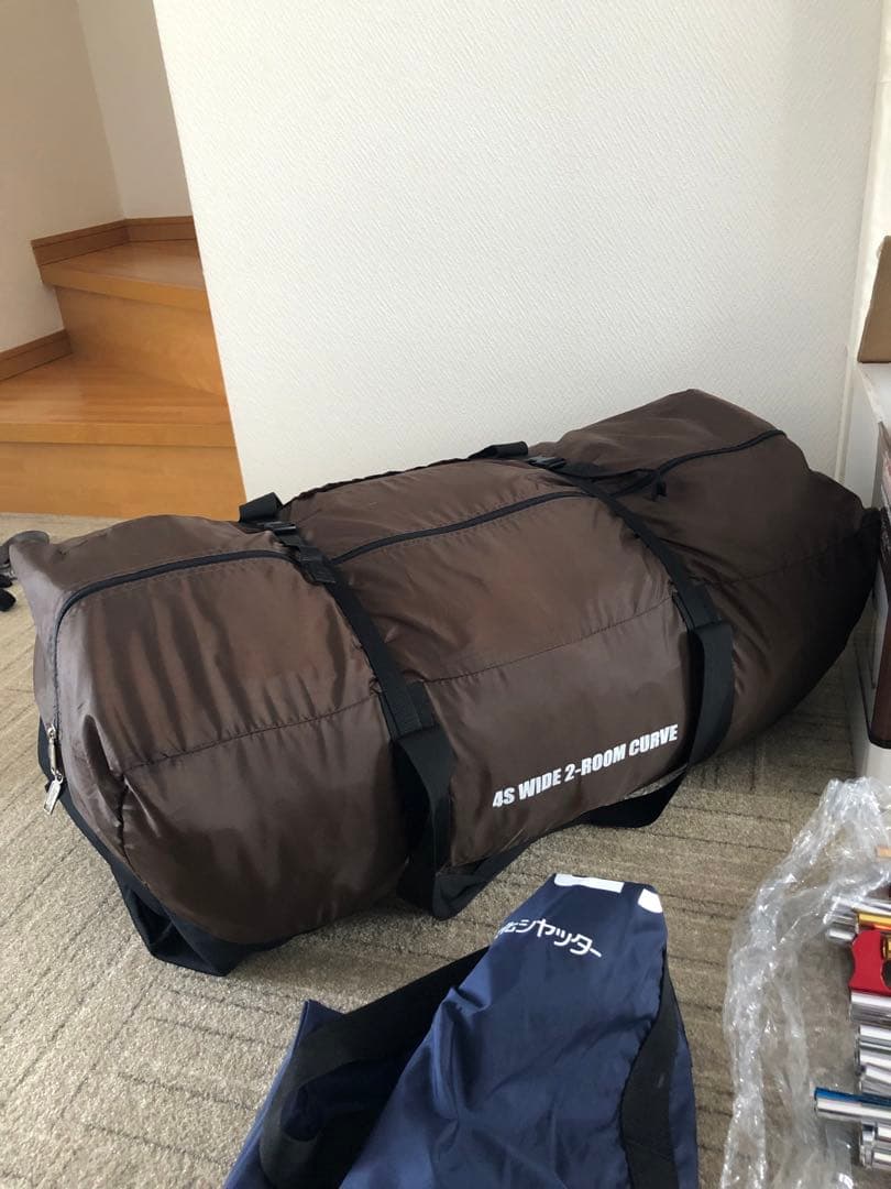 美品●コールマン Coleman●4Sワイド2ルーム カーブ