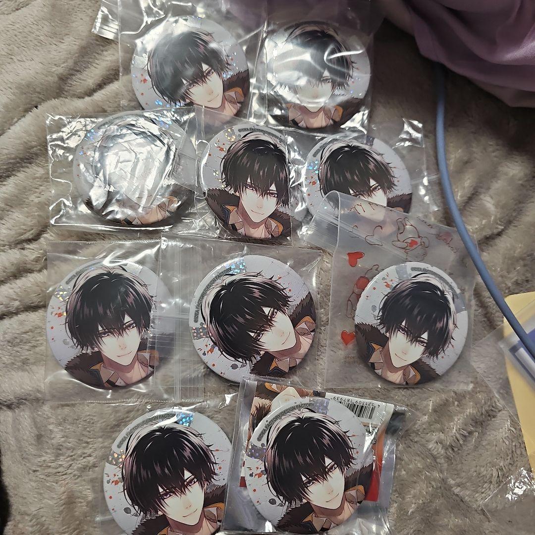 カラマリ　柳愛時　キラキラ缶バッジ　セット　レア