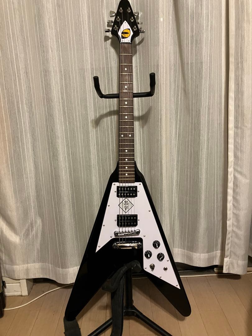 PLAYTECH フライングV 黒　プレイテック　flying V