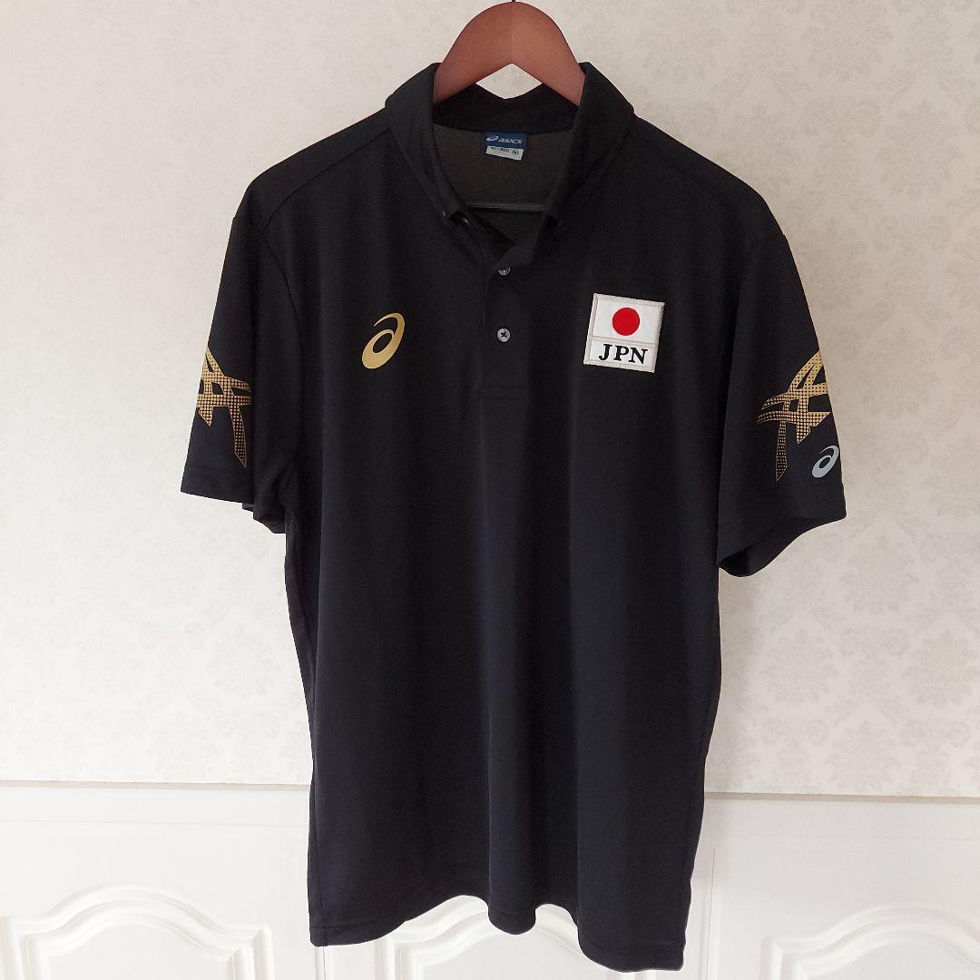 アシックス　バレーボール　ポロシャツ　全日本　代表