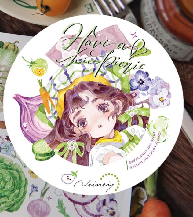 【Neinei 4巻セット】人気 フルーツ&ベジタブルシリーズ